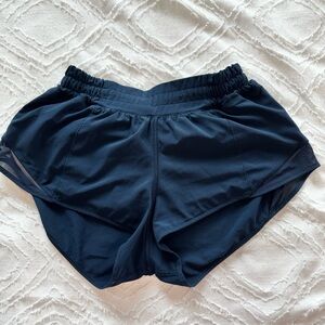 Lululemon Hotty Hot Navy Shorts